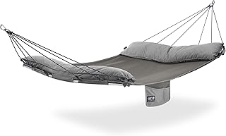 ENO SuperNest SL Hammock - 1 to 2 Person Backyard Hammock - Outdoor Patio Furniture for Backyard, Lawn, or Balcony - Pebbl...