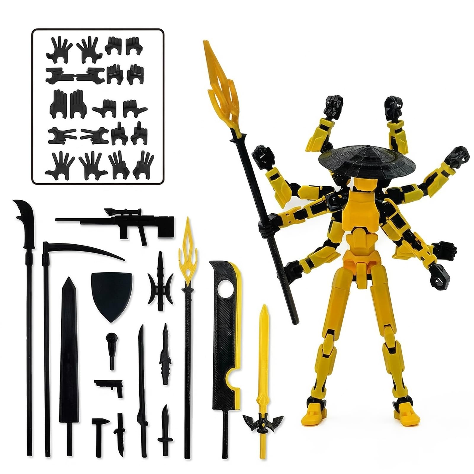ZPSCXQ T13 Action Figure, Dummy 13 Articulated Model
