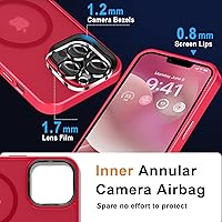 Vista 610 de MOCCA - Funda magnética resistente para iPhone XR de 6.1 pulgadas, compatible con MagSafe, funda con protección contra caídas de grado militar