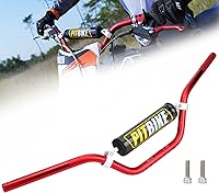 Vista 11 de Manillar Universal de 7/8 Pulgadas 22mm para Motos de Cross, Manillar Mejorado para Pit Bike con Almohadilla de Espuma para Motocross CRF YZF KXF