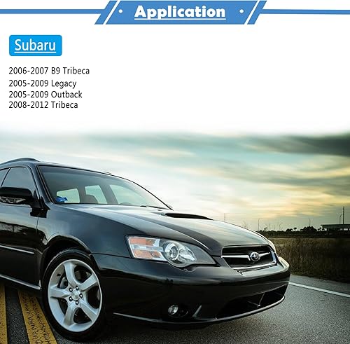 Miniatura 7 de Tapa de llenado del tanque de combustible de gasolina compatible con Subaru Legacy Outback Tribeca 2005-2009 OE # 42031AG00A