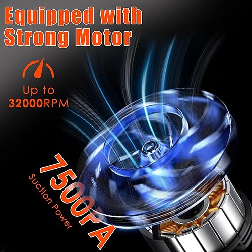 Miniatura 3 de vioview Kit de limpieza definitivo para automóvil, kit de 17 piezas de detalles para interiores de automóvil con aspiradora de alta potencia, juego