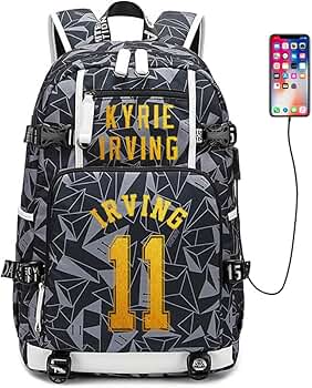 カイリー　バックパック　バスケ　リュック Amazon.co.jp: バスケットボール選手スターカイリーアービング多