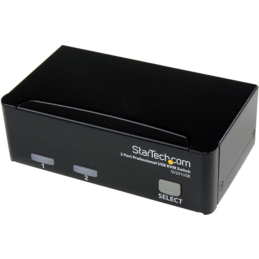 StarTech 2ポート KVM切替器 USB3.0 DP KVMスイッチ Amazon.co.jp: StarTech.com 2ポートUSB接続KVMスイッチ PC