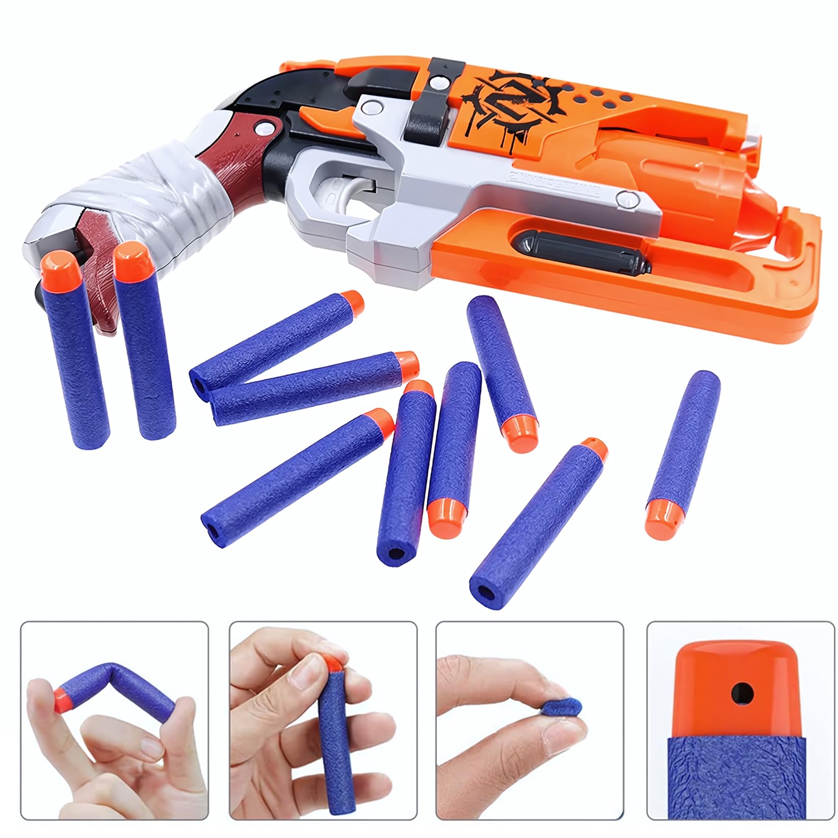 Pistolet Double Punch Nerf Elite 2.0 Nerf : King Jouet, Nerf et jeux de