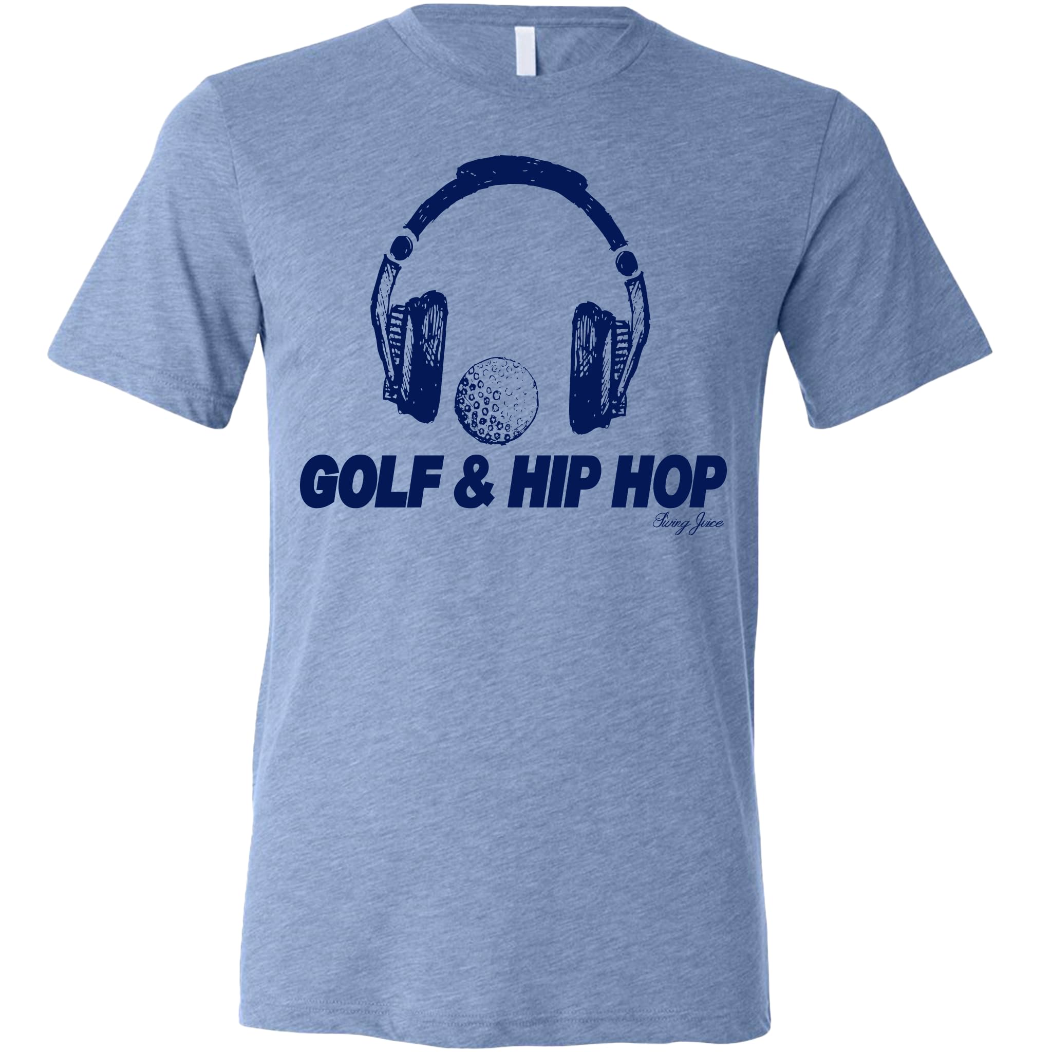 SwingJuice Golf T-Shirt Golf & Hip Hop Crew Neck Short Sleeve Funny Golf Shirt for Men and Women