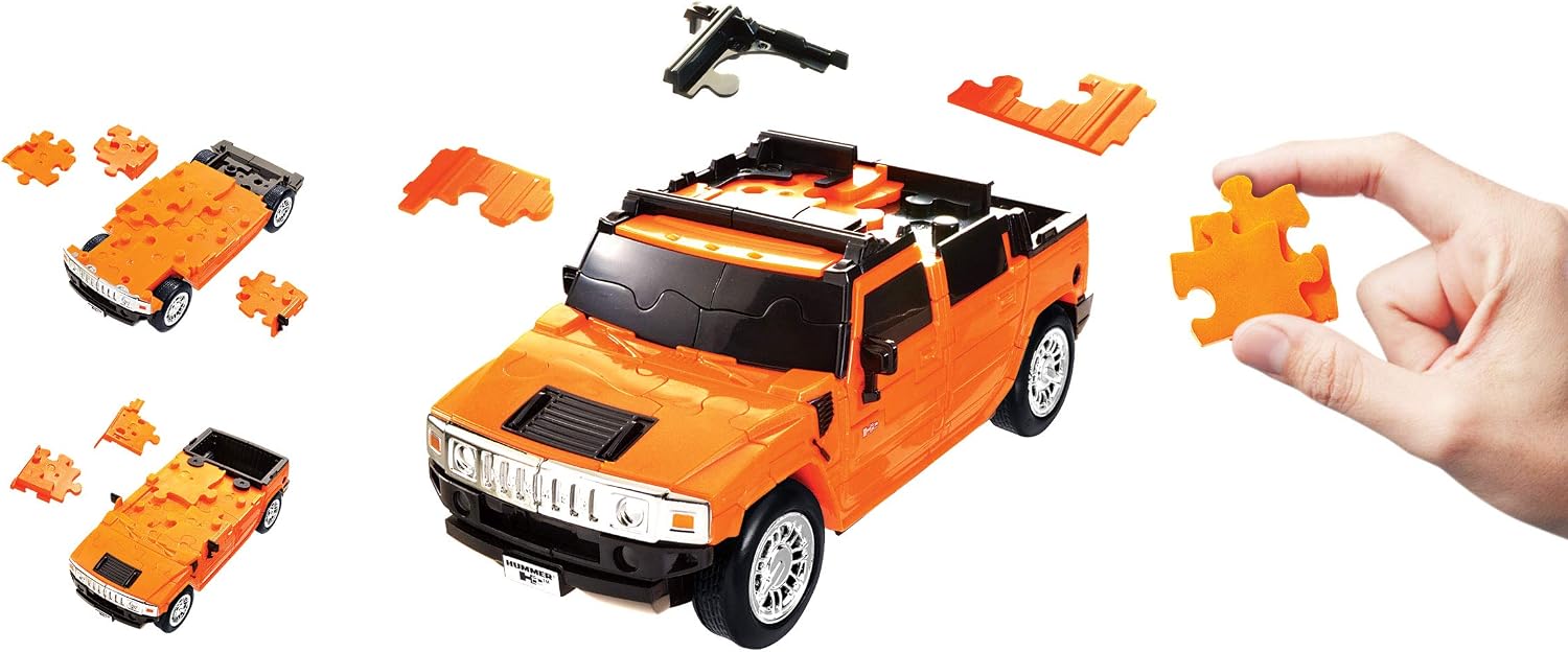 80657100 Hummer Fun 3D Puzzle 80657100-Lobster, Naranja – Yaxa Costa Rica