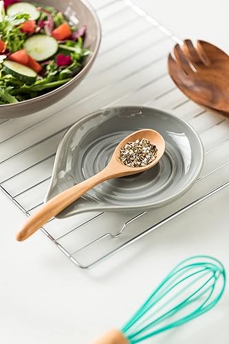 Miniatura 4 de Soporte de cuchara de cerámica para estufa soporte de cuchara grande soporte de cuchara para encimera de cocina cucharas cucharones pinzas