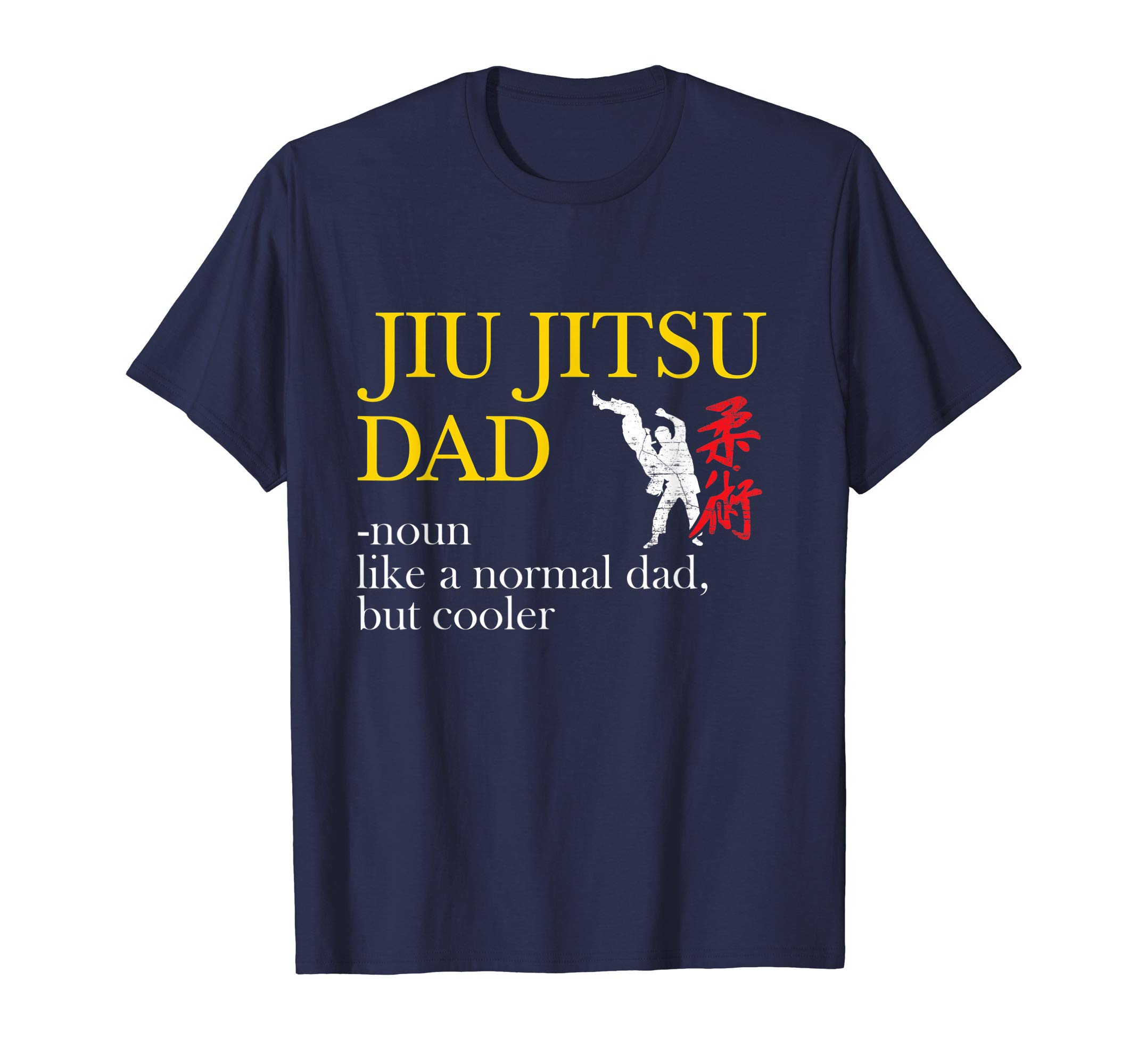 Jiu Jitsu Dad Shirt - DressedForDutyJiu Jitsu Dad Shirt Martial Arts Gift for Dads T-ShirtOEKO-TEX STANDARD 100