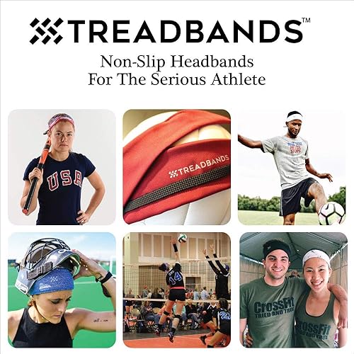 Miniatura 5 de TreadBands All Terrain Tieback Non Slip Headband - Solid Colors