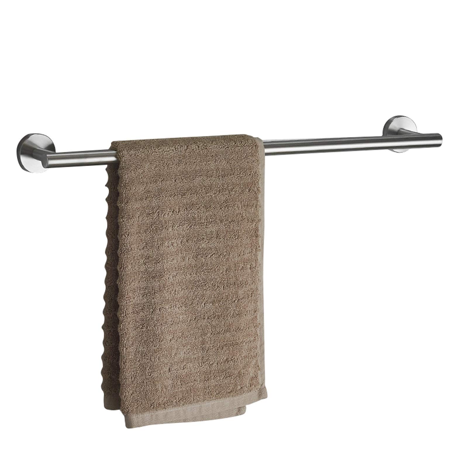 Porte-serviettes mural acier inoxydable pour rangement salle de bain cuisine