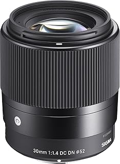 Sigma 30mm F1.4 Contemporary DC DN Lens for Micro 4/3 (302963) (Certified Refurbished)
