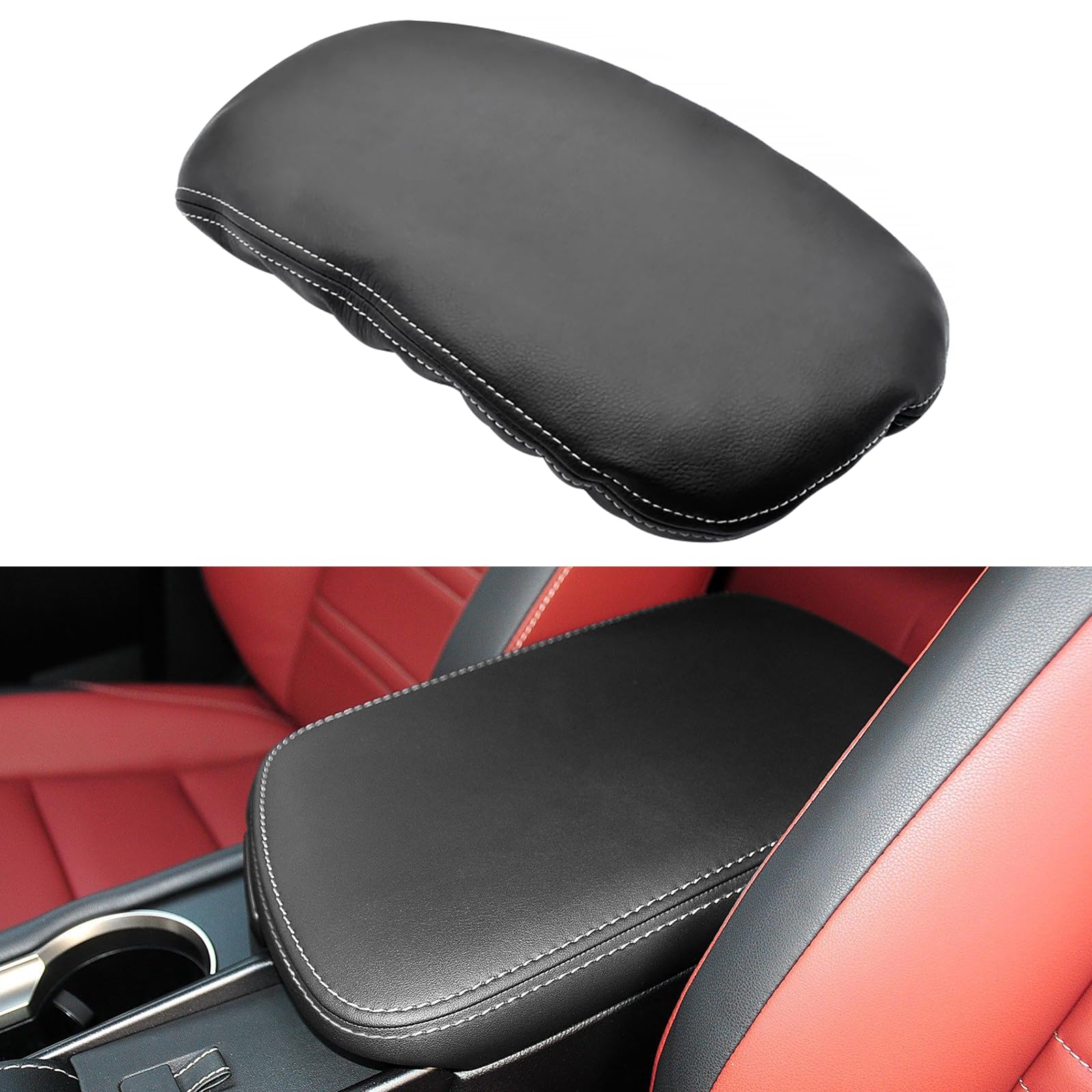 WBLATP Center Console Cover fit for Lexus 2015-2021 NX NX300h/NX300/NX200t Armrest Cushion Vehicle Accessories Car Console Covers Automotive Interior