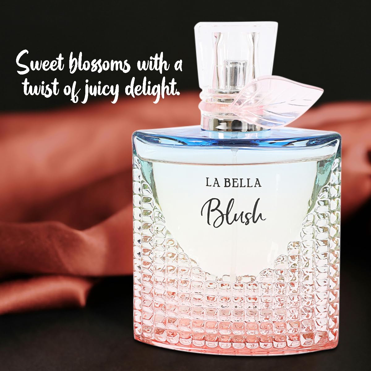 La Bella Blush Perfume for Women – Fruity & Floral Eau de Parfum Pour Femme – Romantic Everyday Scent – 3.4 fl oz / 100ml (2, 100 ml)