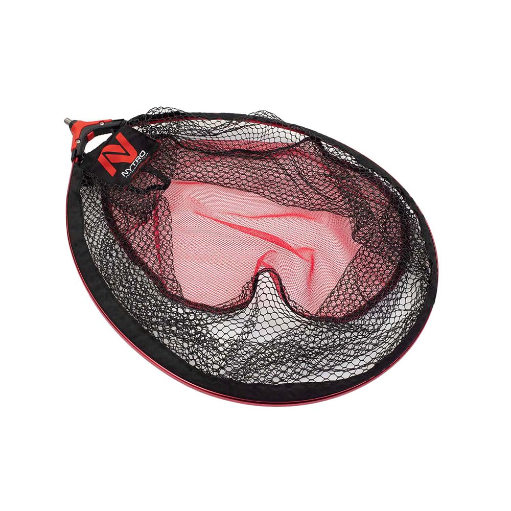 Nytro Spoon Allround Latex Match Net 18", Quick-Dry, Latex Hexamesh Fabric, Fish Friendly, Lift Assist Spreader Block, Code: 20900015.
