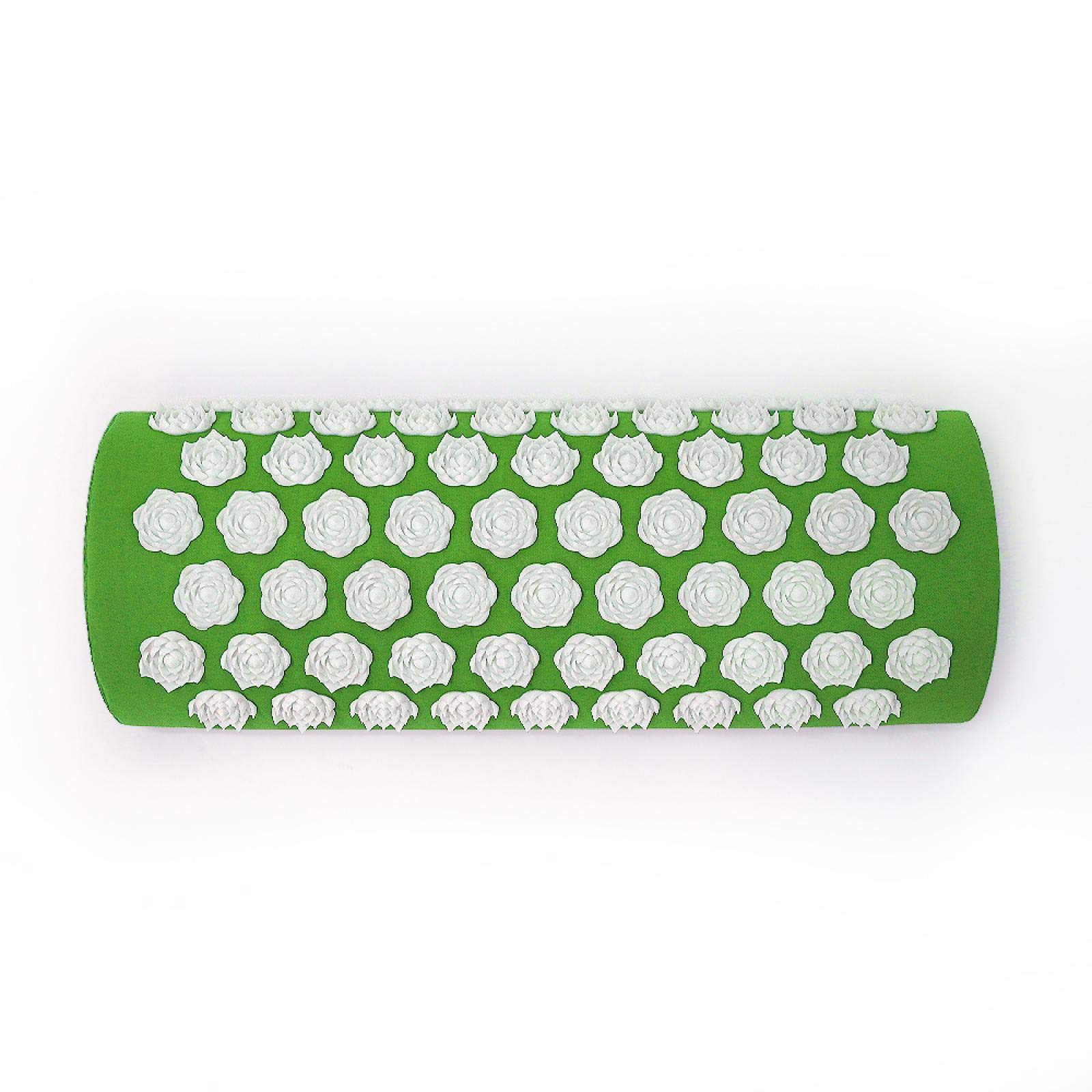 NX Tapis d'acupression, tapis de massage, coussin d'acupuncture pour soulager les douleurs du dos, du cou et de la sciatique, relaxer les muscles en coton vert
