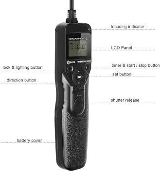 Shutter Release Controller (Trigger) for Nikon COOLPIX P1000, P1100