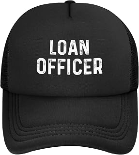 Loan Officer Hat Trucker Hat for Men Dad Hat Funny Birthday Gifts