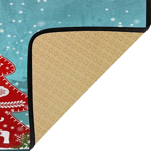 Miniatura 6 de Alfombras de cocina de gnomos de Navidad, antideslizantes, tapetes de baño, tapetes de cocina para decoración del hogar, 39 x 20 pulgadas