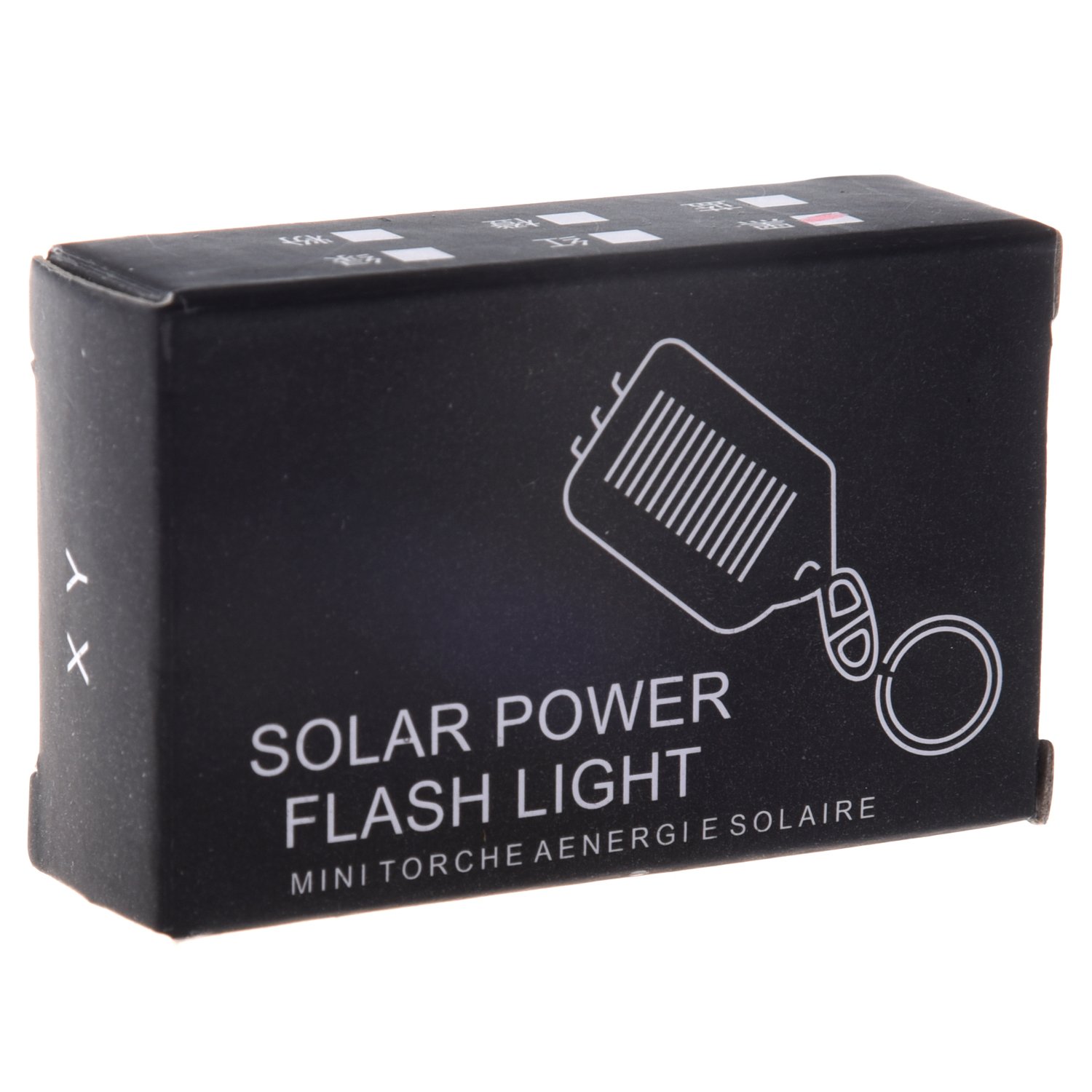 Torcia LED Solare Portachiavi - Ricarica Con Luce Solare | 3 LED, Compatta E Senza Batterie - Foto 5