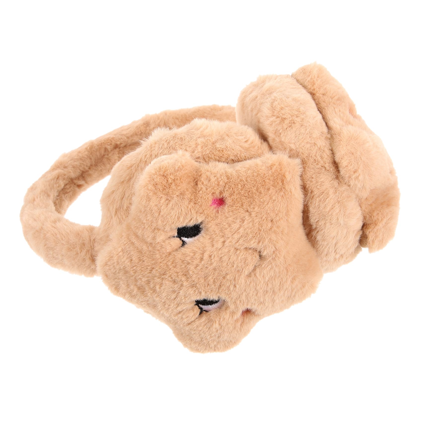 BESPORTBLE Adorable Bear Earmuffs for Winter Cycling Sleep Plush Ear Warmer for Ages