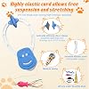 Juguete interactivo automático para gato recargable, colgante, para puerta | Juguetes de enriquecimiento para gatos de interior y gatitos, juguete eléctrico de puerta para ejercicio, alivio del aburrimiento y diversión 5
