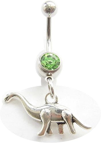 Anillo del ombligo del dragón,Anillos del ombligo del dragón del dinosaurio,Piercing del ombligo