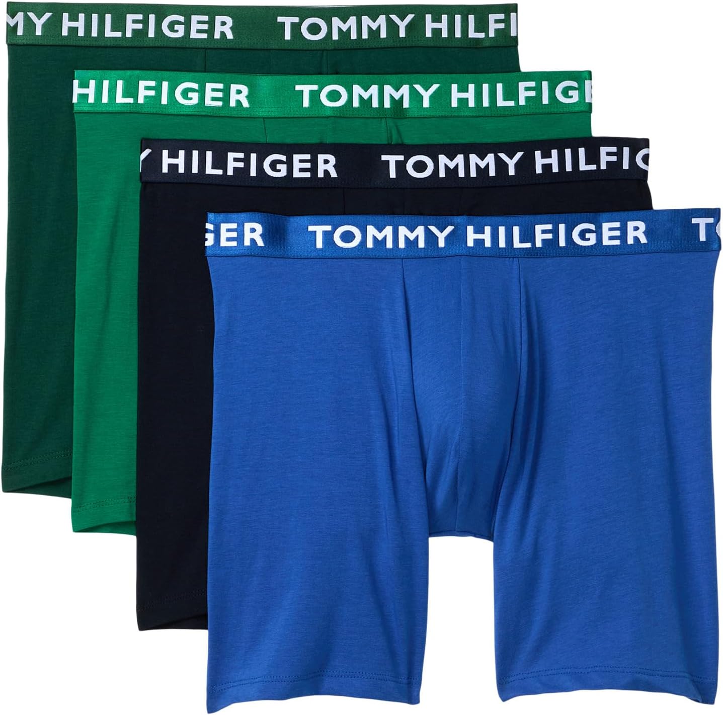 Tommy Hilfiger Men's Cotton Stretch 4-Pack Boxer Brief