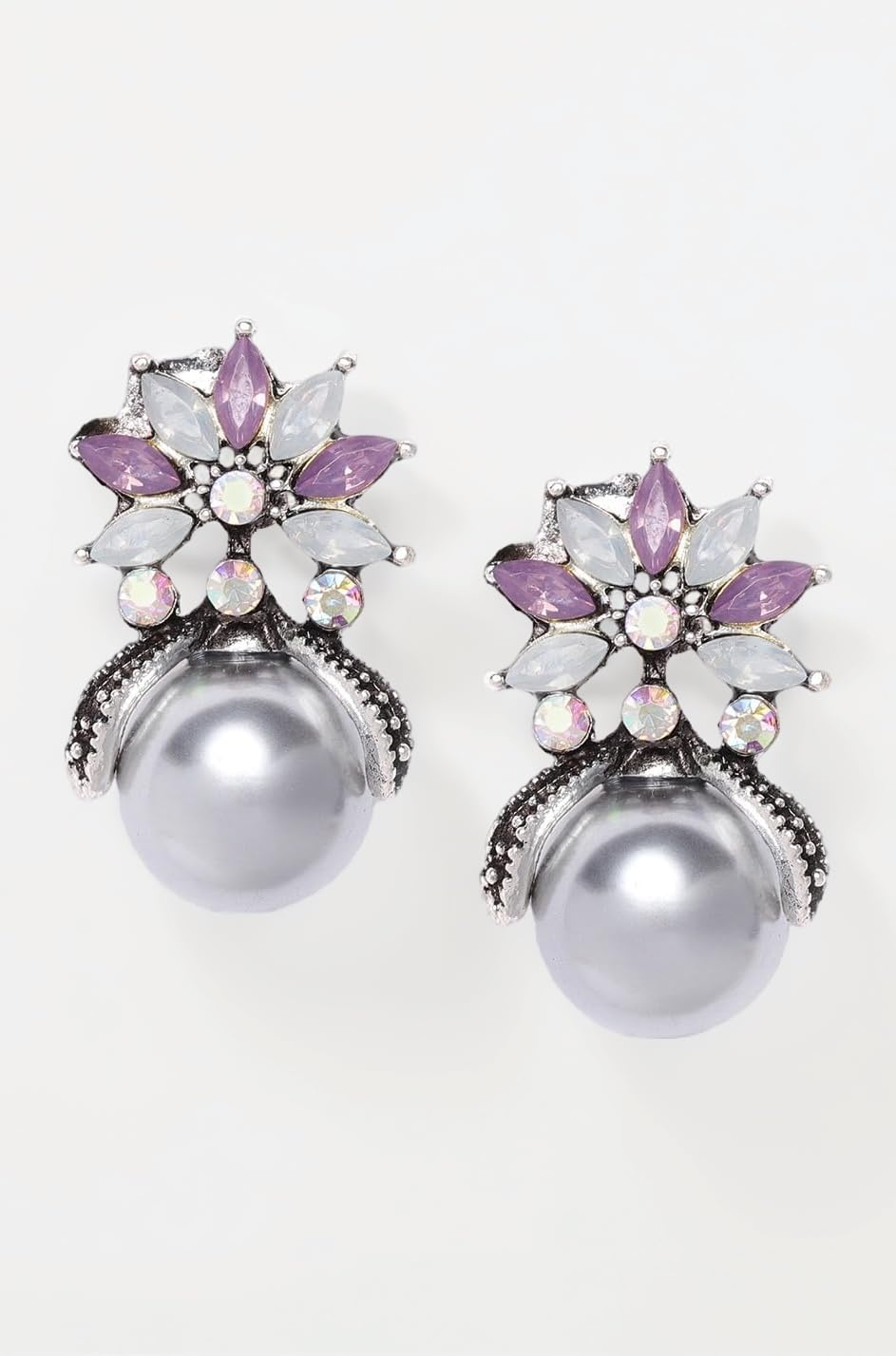 Jewellery Earrings for women Crystal Stud Earrings for Girls and Women