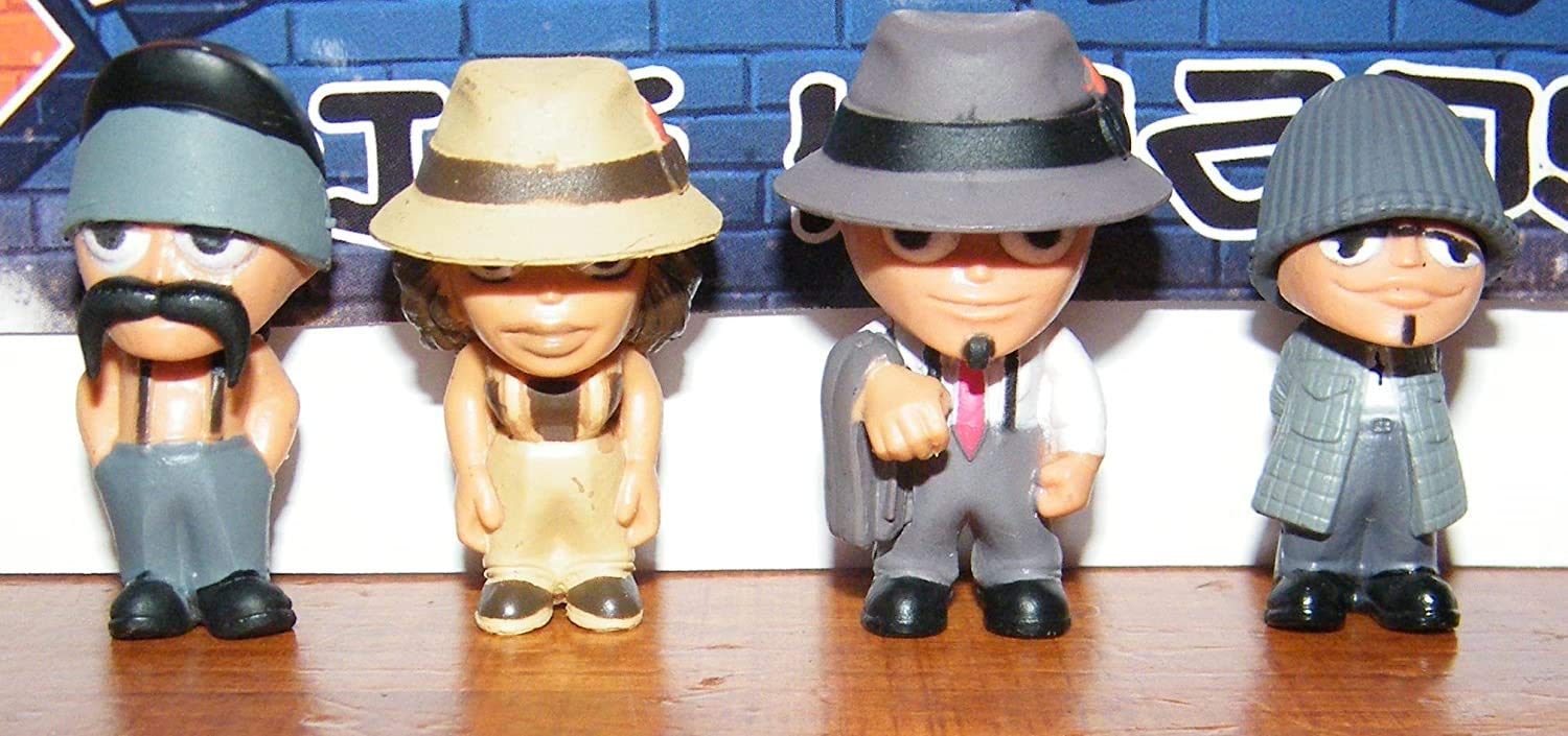 Homies Big Heads Figure Set of 8 with new Funny Big Heads