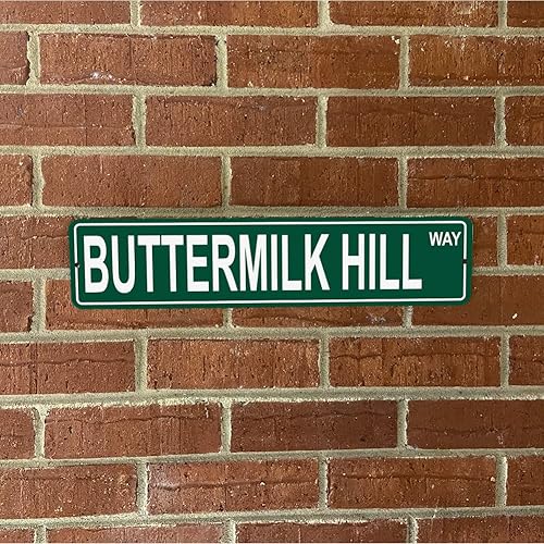 Vista 285 de Ohio Mountains Pick Your Mountain Compatible/repuesto para Ballards Hill United States Mountain Aluminio Metal Tin Street Sign Style decoración