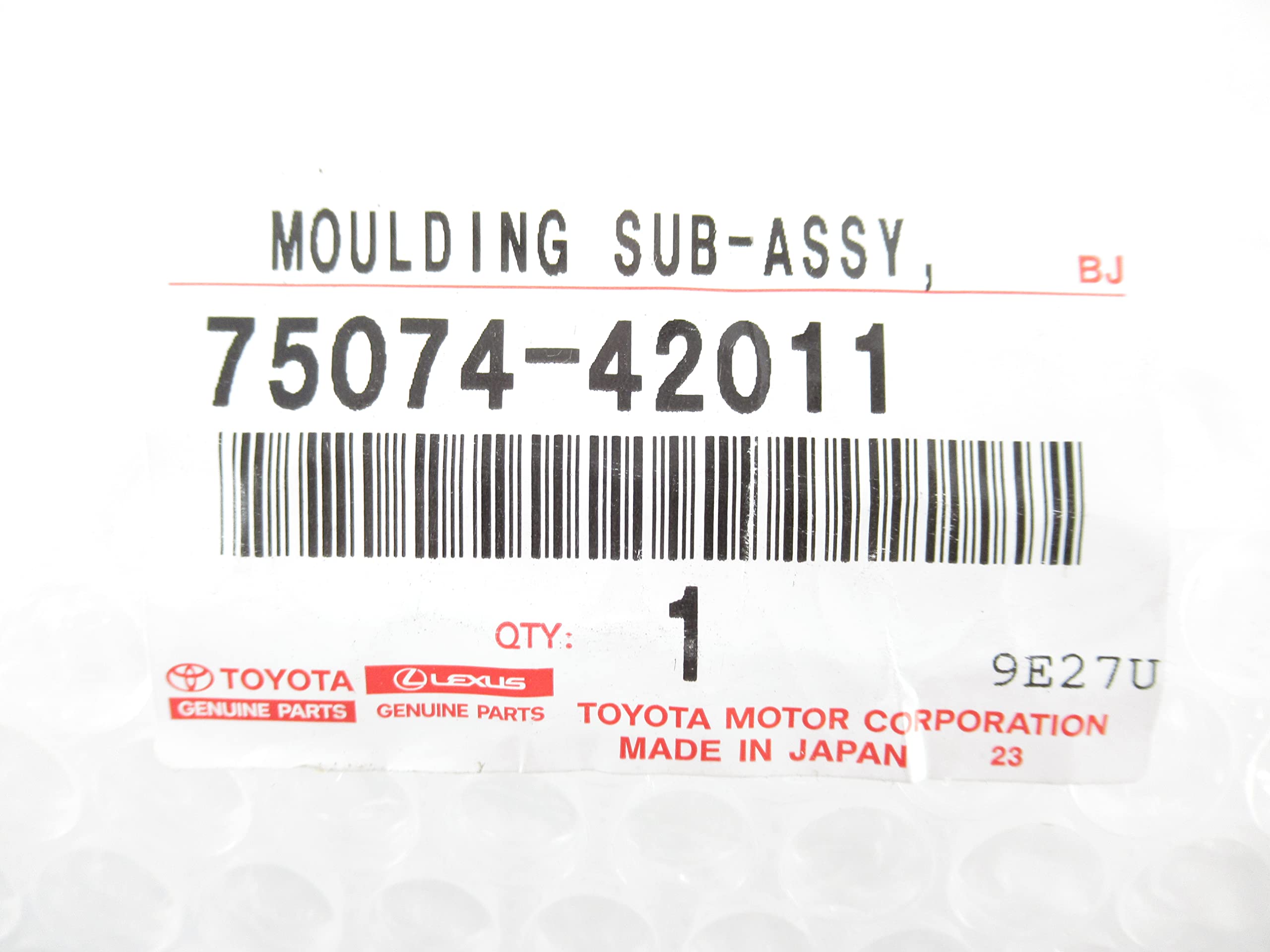 Amazon.com: Toyota 75074-42011 Door Molding : Automotive