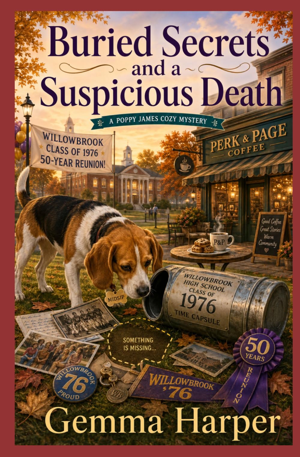 Buried Secrets and a Suspicious Death: A Poppy James Cozy Mystery