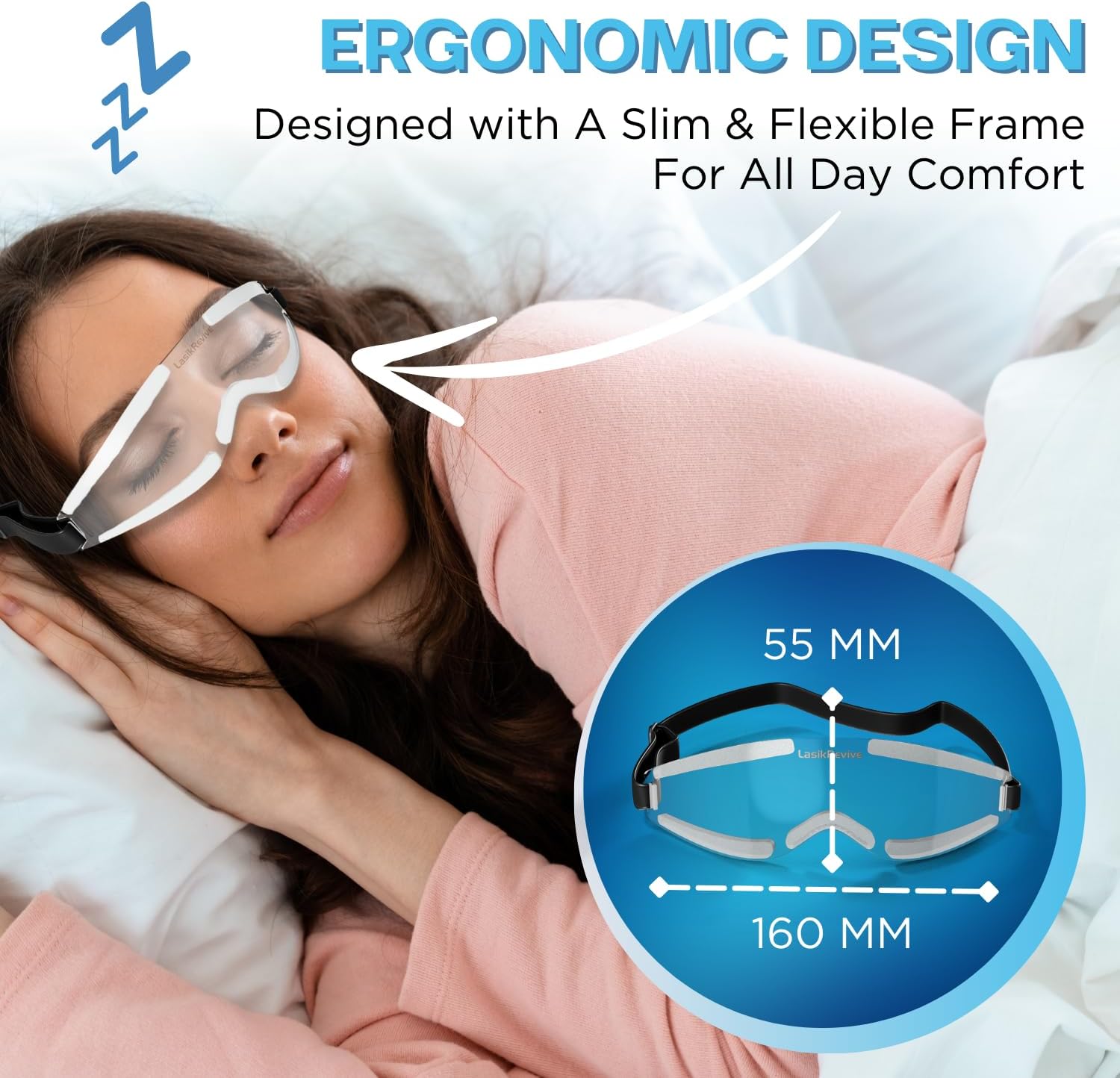 Post-LASIK Eye Shields: Comfortable Protective Sleeping Eye Shield Goggles