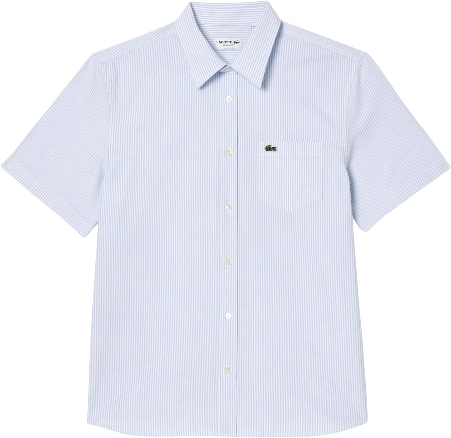 Lacoste Men's Regular Fit Short Sleeved Oxford Shirt