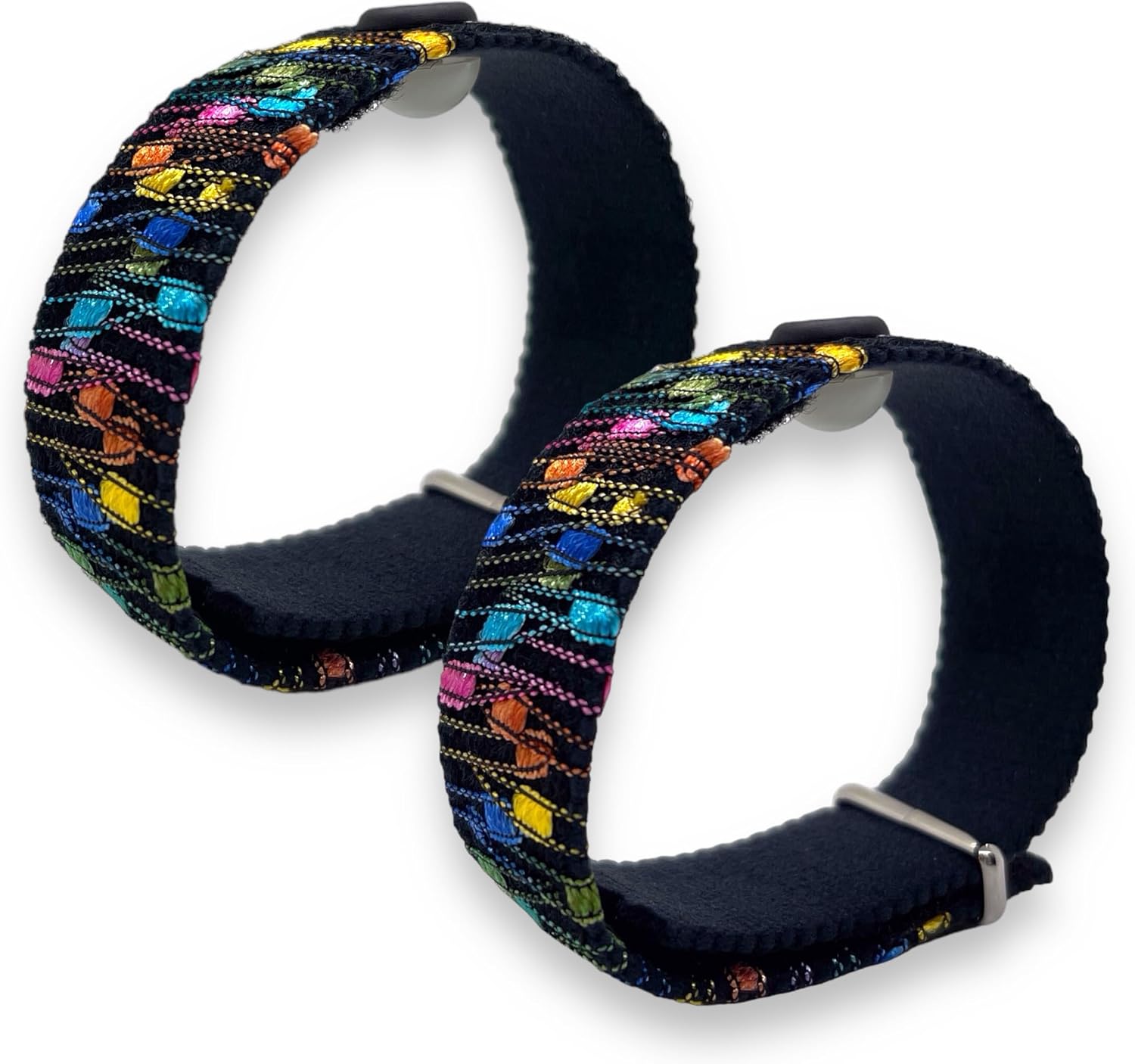 Adjustable Motion Sickness Bands Set of 2 Acupressure Wristbands Nausea Relief for Travel Morning Sickness Car Sickness Anti Nausea Bracelets (Small)