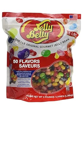 Miniatura 8 de Jelly Belly 49 granos de gelatina de sabores surtidos bolsa resellable de 1 libra 16 onzas auténtica oficial directamente de la fuente