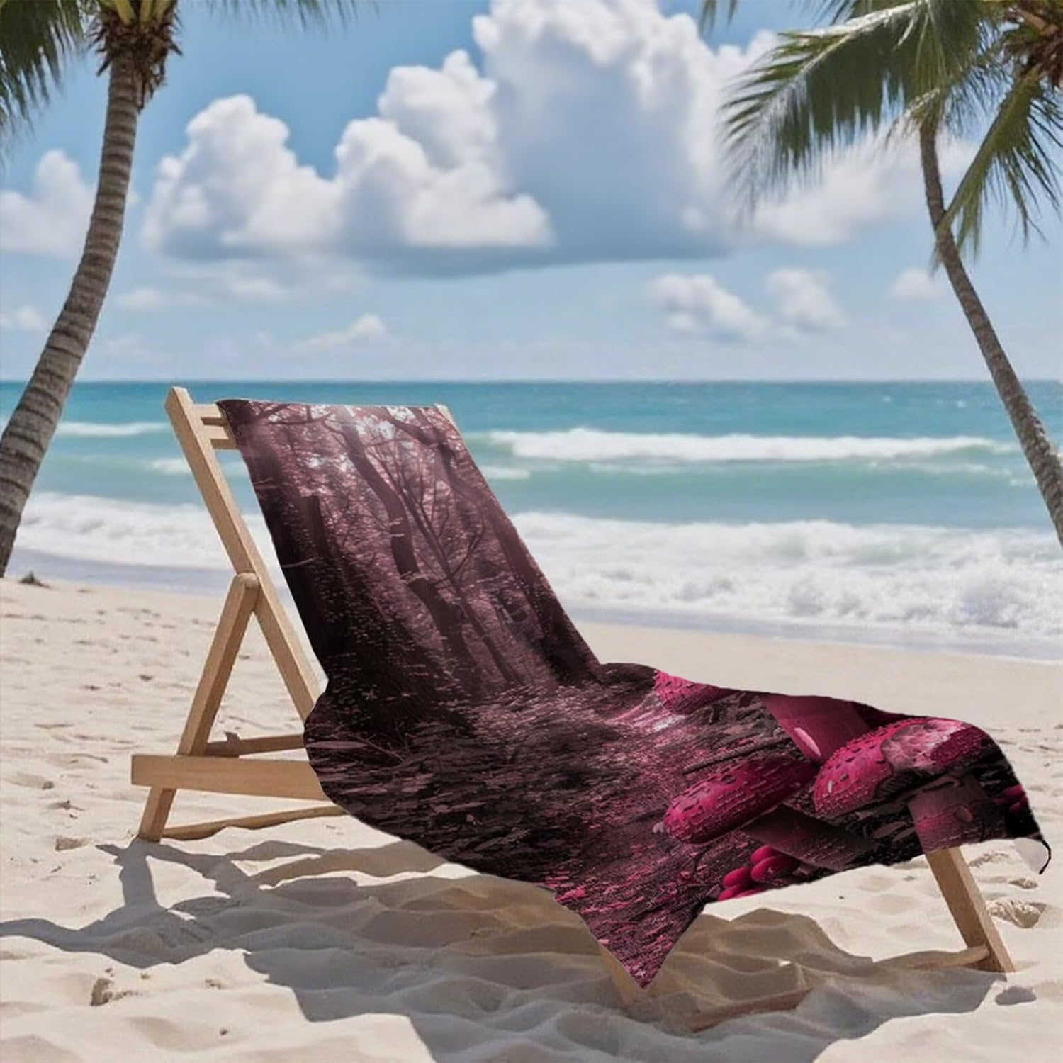 Beach Towel 90x180cm Bath Towels, Quick Dry Microfiber Towel, Sand Free, Super Absorbent, Lightweight, Compact Design, Towels for Bathroom Travel, Pool, Gym, Camping, Beach Vacation Essentials A2-775