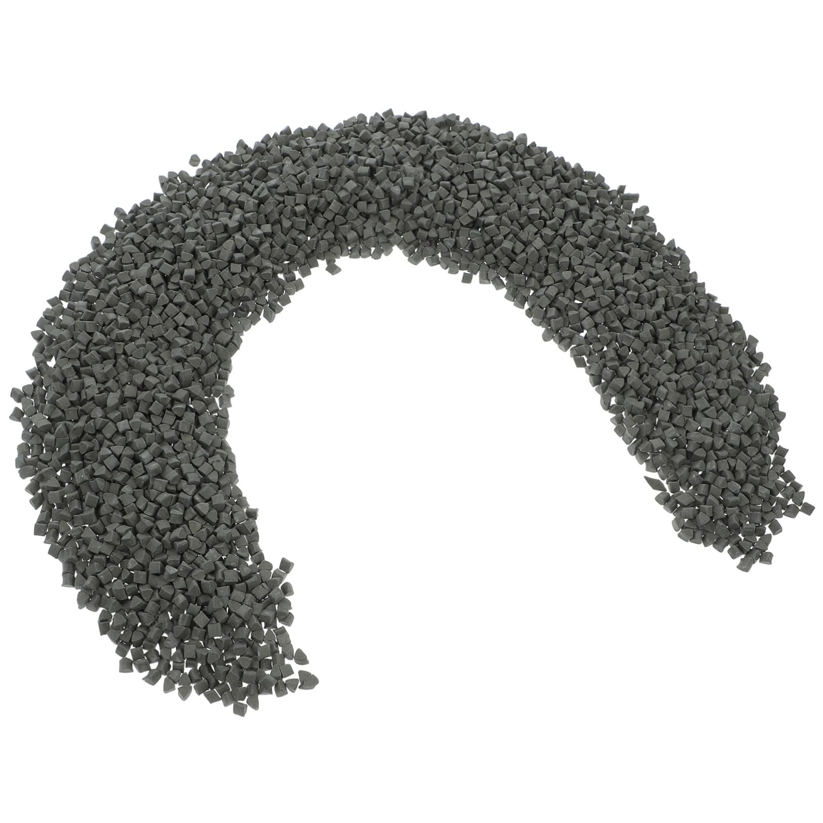 Cabilock Abrasif Facile en Carbure de Silicium 500g Triangulaire Média pour Polisseuses à Pierres, pour Applications Commerciales et Usage Domestique