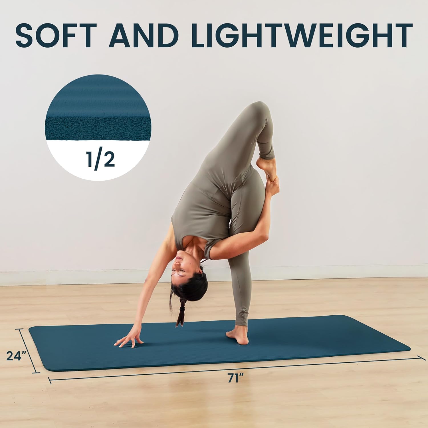 Transform Your Practice: The Ultimate Review of the Extra Thick 1/2-Inch Yoga Mat