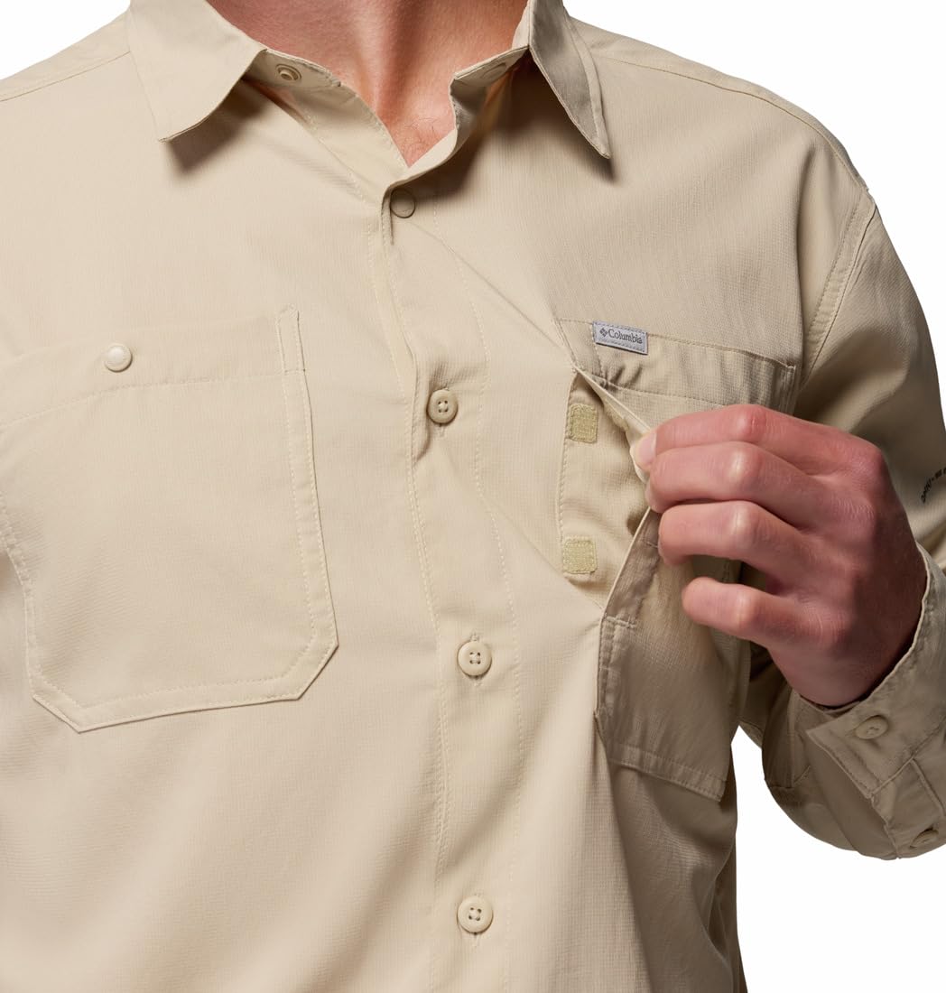 Columbia Camicia Leggera a Maniche Lughe Silver Ridge™ Utility II Recycled da Uomo
