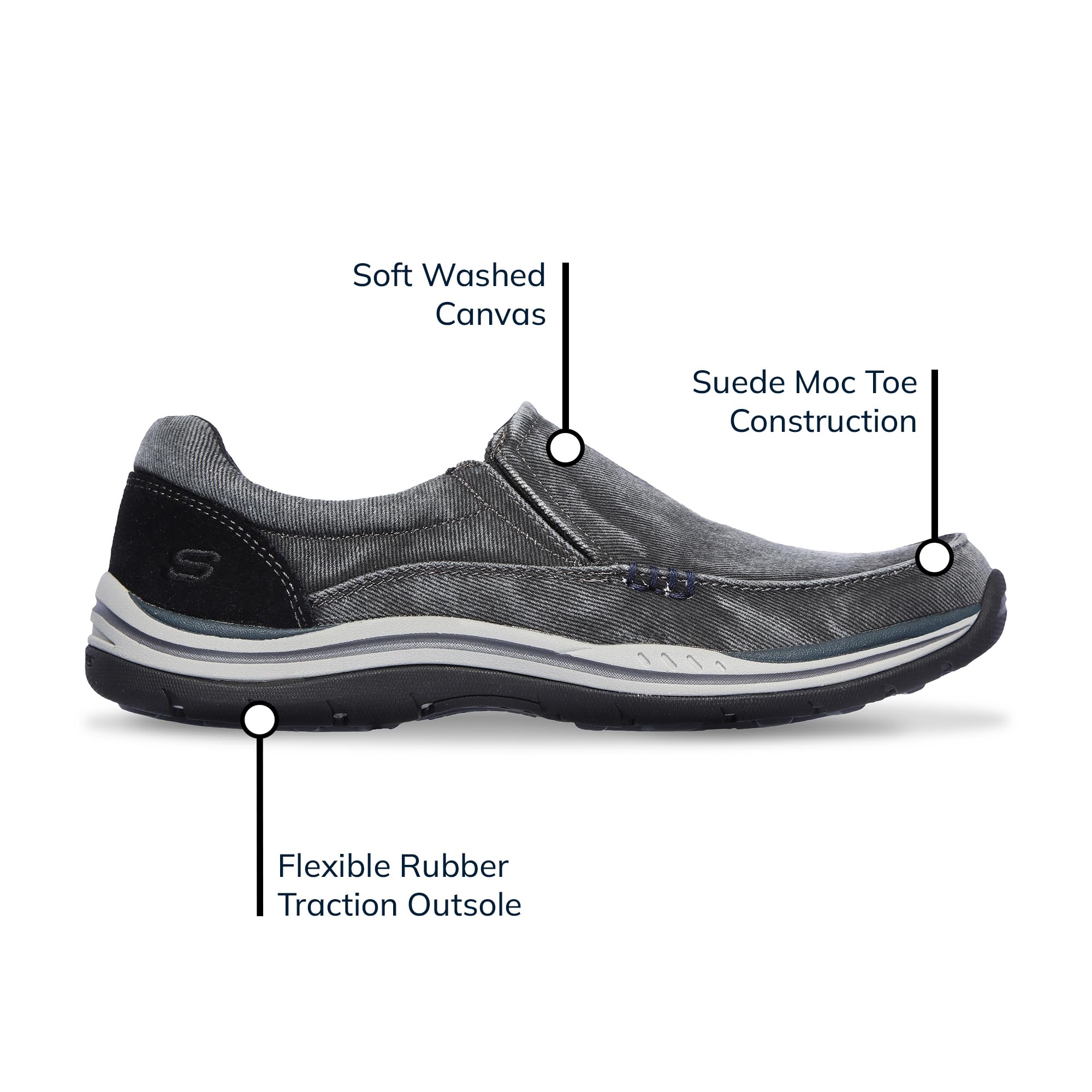 Skechers Men's Expected Avillo Relaxed-Fit Slip-On Loafer