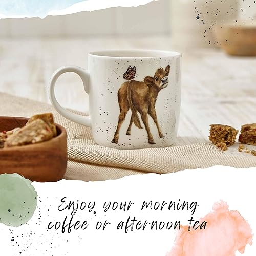 Vista 41 de Royal Worcester Wrendale Designs - Taza de 14 onzas, con ilustración de llama, «Because I'm Worth It with Llama Illustration», taza de animales