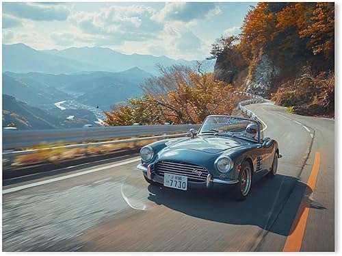 Miniatura 10 de HouLaiZhe 90s Retro Classic Car Jdm Posters Canvas Wall Aesthetic Room Decor Wall Painting Prints Gallery Room Wall Decor for Bedroom Living Room