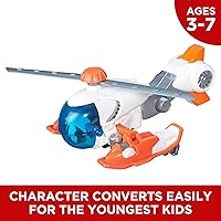 Vista 3 de Playskool Heroes Bot de rescate de Transformer, figura de The Copter Bot