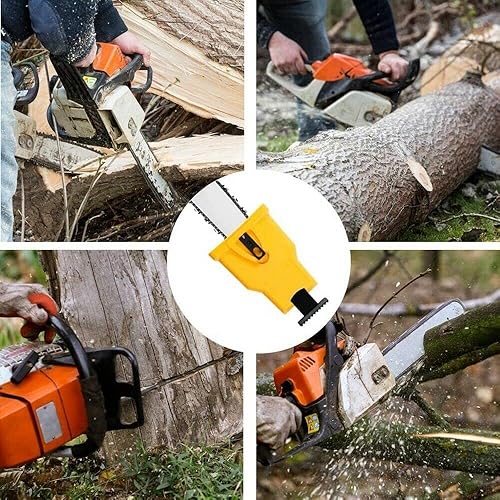 Miniatura 8 de Afilador de sierra de cadena, afilador de cadena de motosierra, afilador de hoja de sierra de cadena, afilador de dientes de motosierra para barra