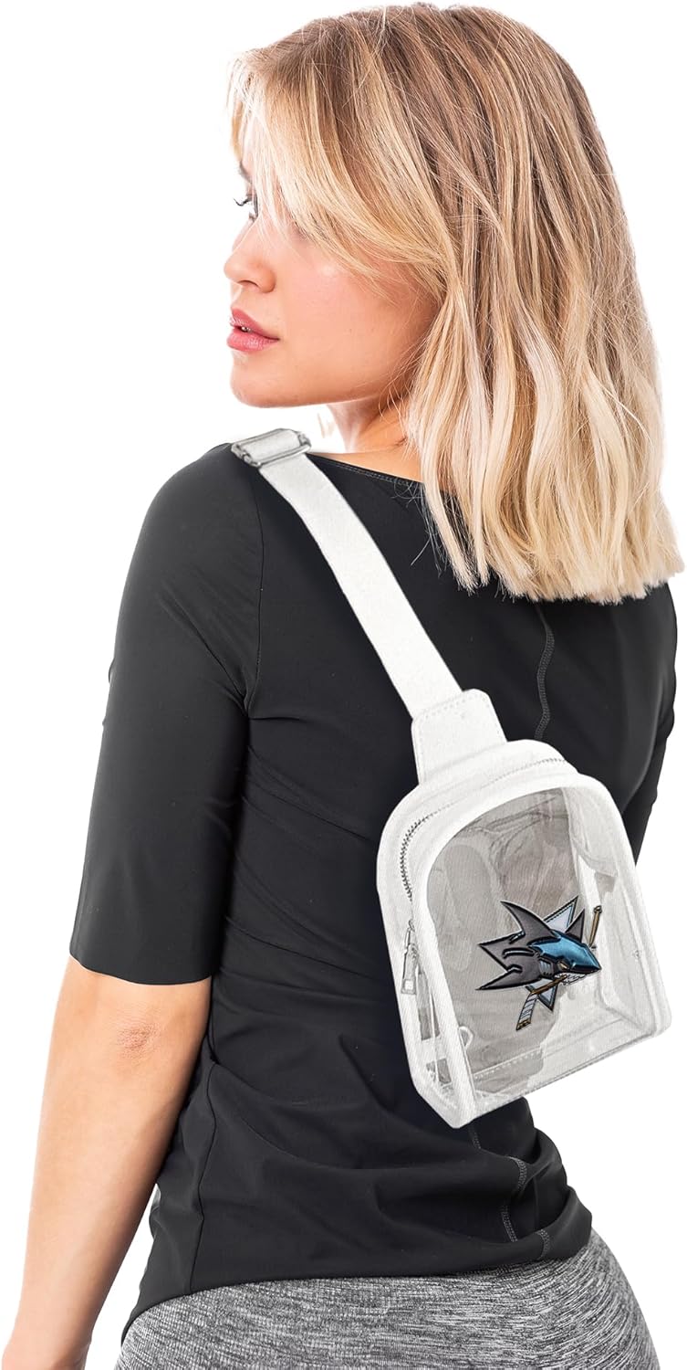 Littlearth Unisex NHL Clear Mini Sling-3D