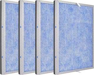 Hichoryer【Upgraded】MSA3 Air Purifier Replacement Filter,Compatible with Membrane Solutions Air Purifier MSA3 & MSA3S, 3-in-1 H13 True HEPA Filter with Odaller Pure Technology, 4 Pack