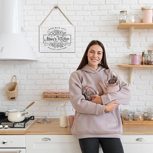 Miniatura 3 de Decoración de pared de arte de cocina, letreros de cocina, decoración de cocina, regalos para el día de la madre, regalos para mamá de hija, regalos