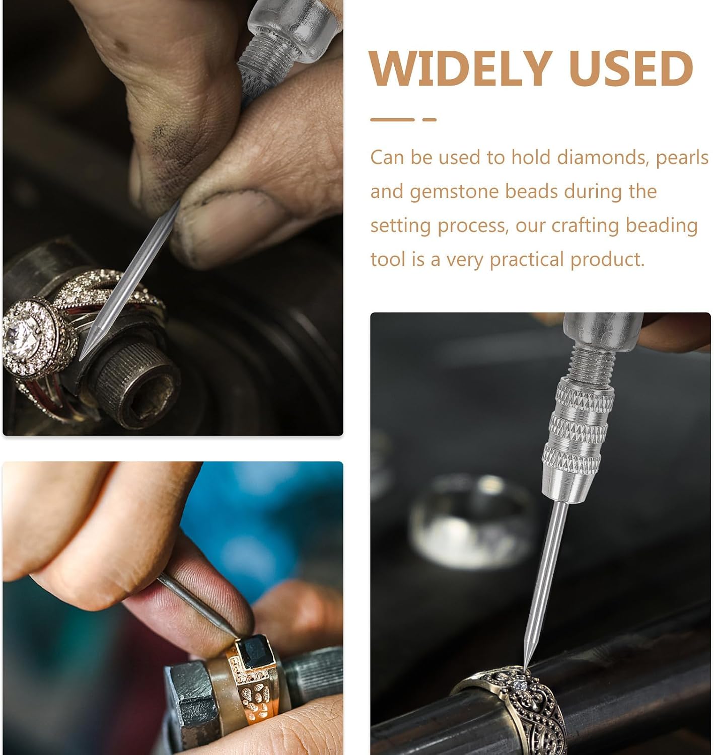 DIY Jewelry Graver Tool for Pearl and Diamond Setting
